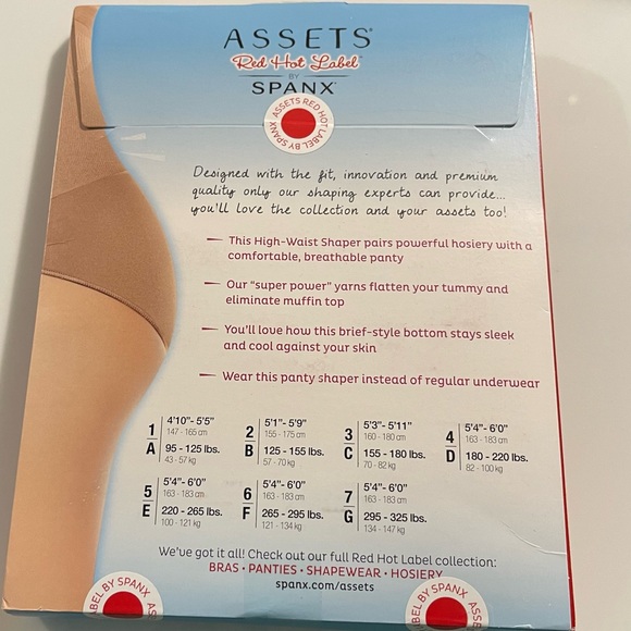 Assets Red Hot Label by Spanx Super Control High Waist Panty - Picture 4 of 5